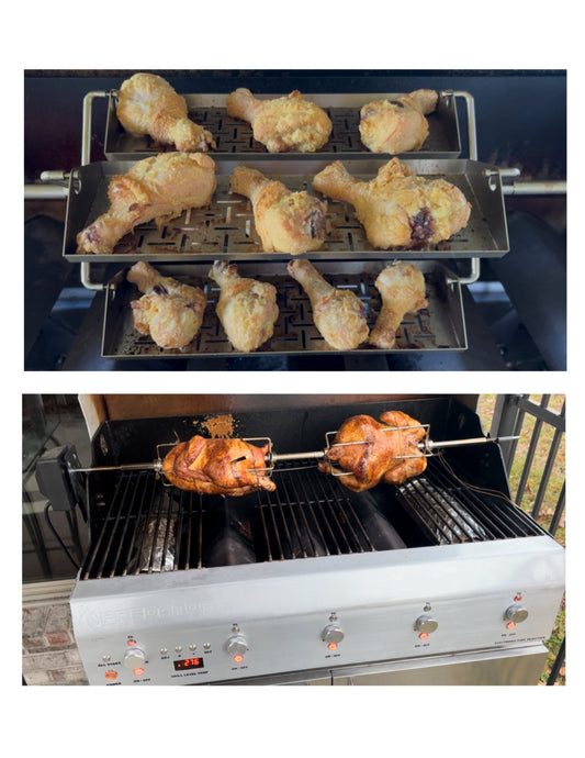 The Predator Grills Rotisserie Advantage