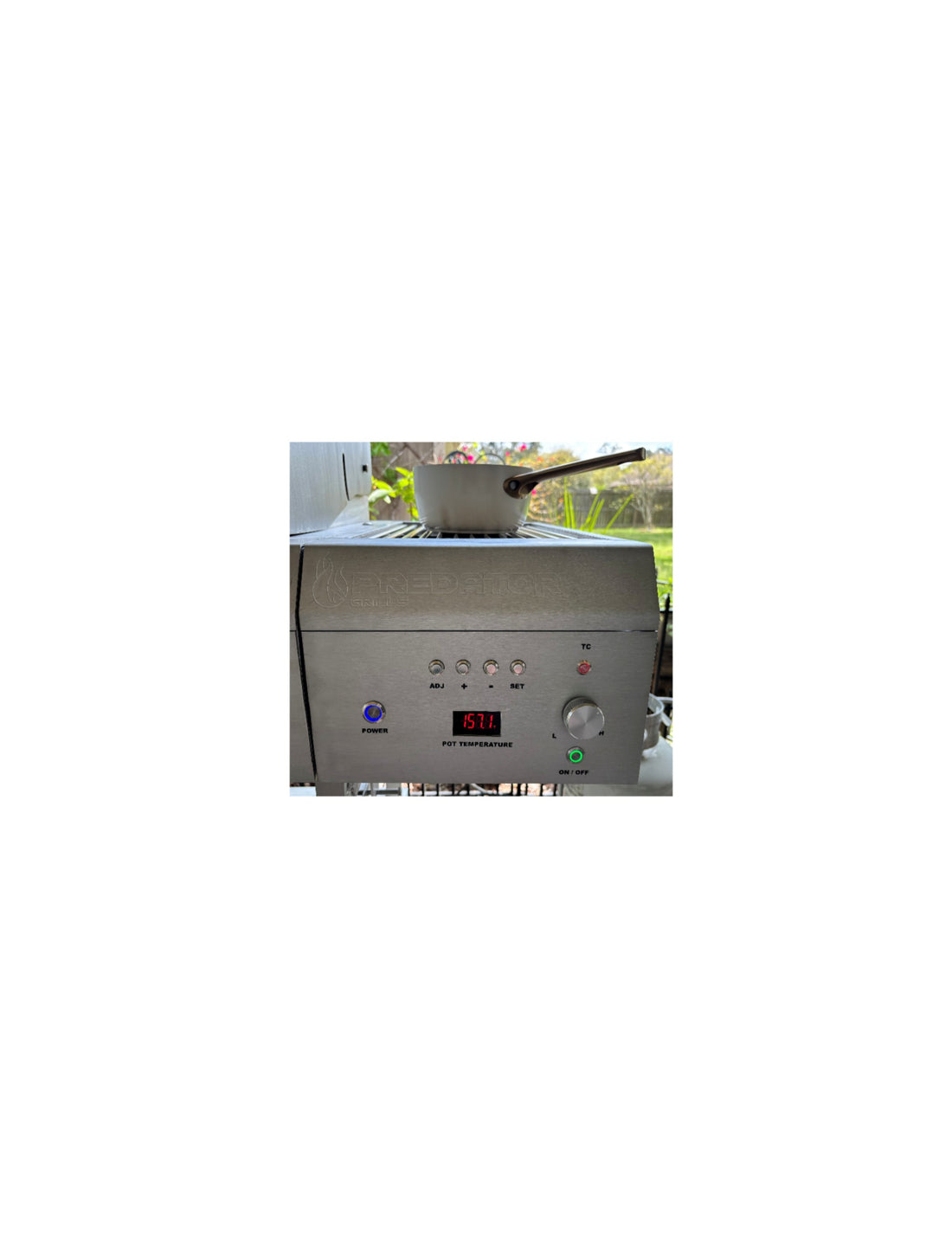 Predator Grills Digital Side Burner with Temperature Control