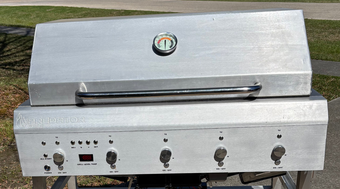 Predator Commercial Gas Grills With ETC Technology - No Flame Ups ever, No more rusted out grill Grates & burners! Performance never fades