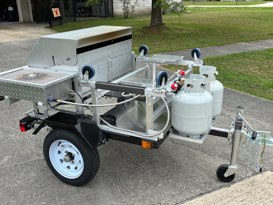 Predator Grills Towable Gas Commercial Outdoor Grill.