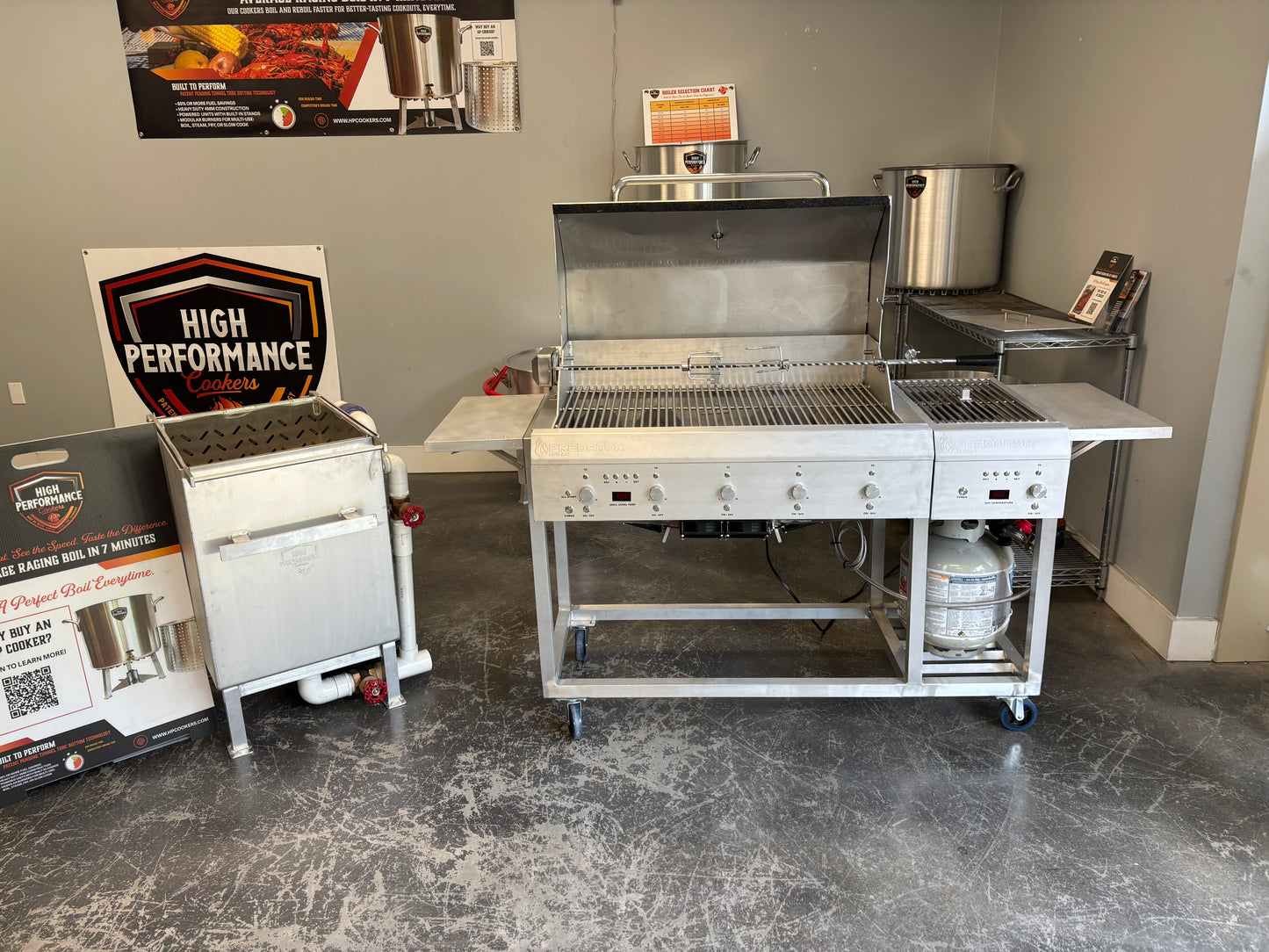 New Predator Gas Grills With ETC Technology - No Flame Ups ever, No more rusted out grill Grates & burners! Performance never fades