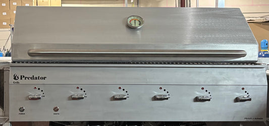 Predator Natural Gas 6 Burner Commercial Charbroiler