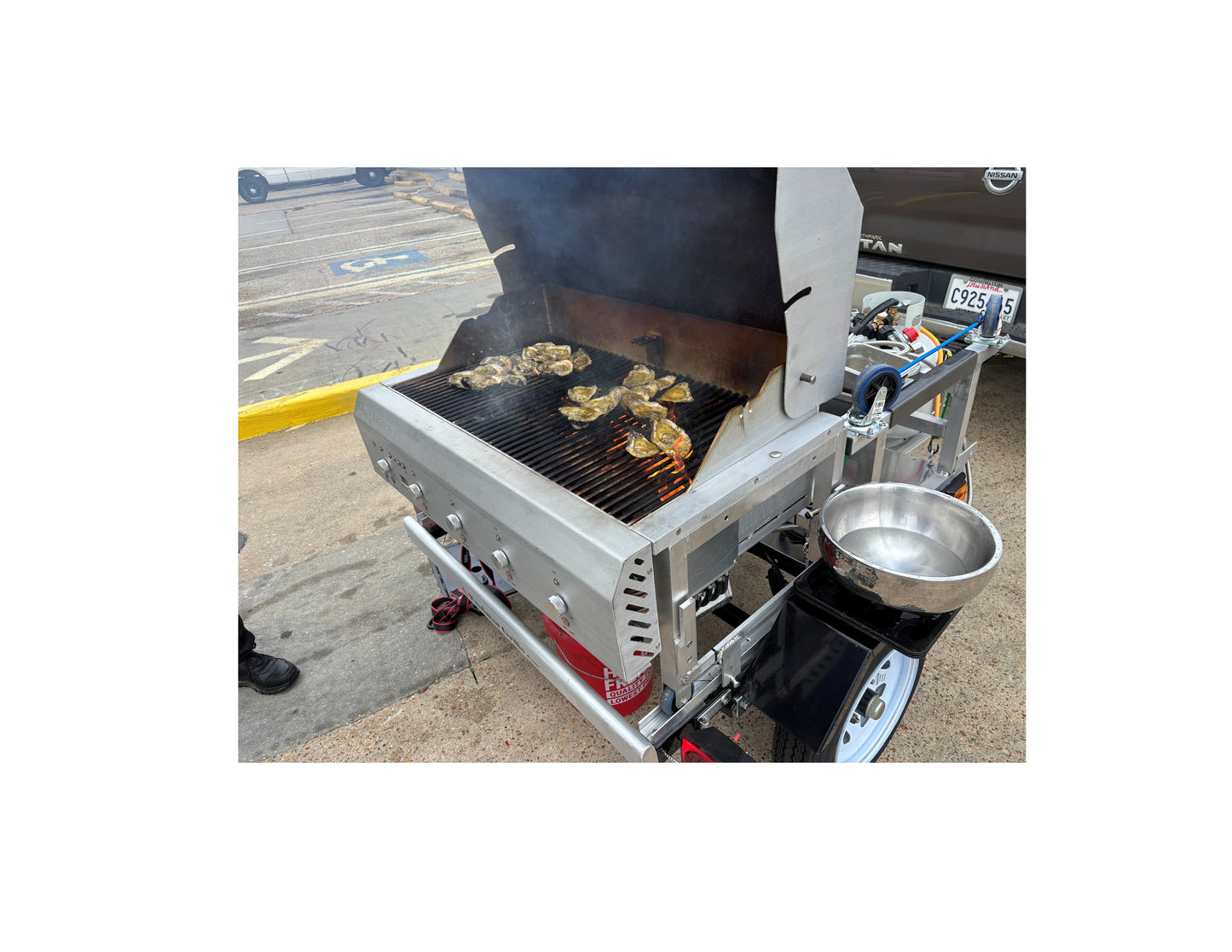 Predator Grills Towable Gas Commercial Outdoor Grill.