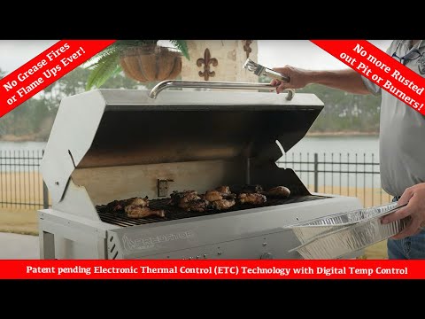 New Predator Gas Grills With ETC Technology - No Flame Ups ever, No more rusted out grill Grates & burners! Performance never fades